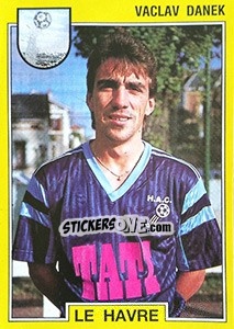 Cromo Vaclav Danek - FOOT 1991-1992 - Panini