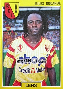 Sticker Jules Bocandé - FOOT 1991-1992 n. 73 - Panini