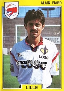 Sticker Alain Fiard - FOOT 1991-1992 n. 84 - Panini