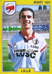 Cromo Benoît Tihy - FOOT 1991-1992 - Panini