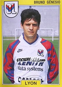 Sticker Bruno Génesio - FOOT 1991-1992 n. 98 - Panini