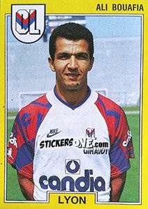 Cromo Ali Bouafia - FOOT 1991-1992 - Panini