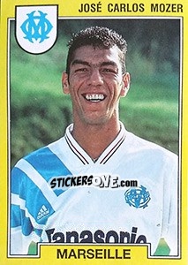 Sticker José Carlos Mozer - FOOT 1991-1992 n. 109 - Panini