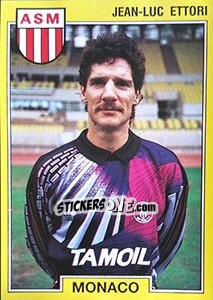 Sticker Jean-Luc Ettori - FOOT 1991-1992 n. 134 - Panini