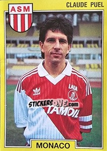 Cromo Claude Puel - FOOT 1991-1992 n. 139 - Panini