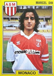 Sticker Marcel Dib - FOOT 1991-1992 n. 140 - Panini