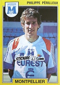 Sticker Philippe Périlleux - FOOT 1991-1992 n. 154 - Panini