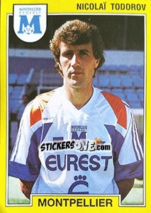 Cromo Nicolaï Todorov - FOOT 1991-1992 n. 156 - Panini