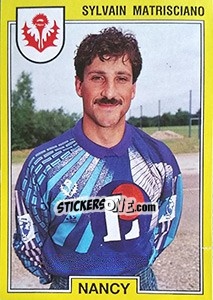 Sticker Sylvain Matrisciano - FOOT 1991-1992 n. 162 - Panini