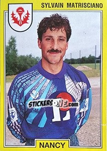 Sticker Sylvain Matrisciano - FOOT 1991-1992 - Panini