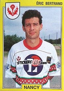 Figurina Eric Bertrand - FOOT 1991-1992 - Panini