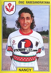 Figurina Eric Rabesandratana - FOOT 1991-1992 - Panini