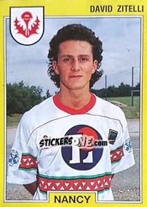Sticker David Zitelli - FOOT 1991-1992 n. 171 - Panini