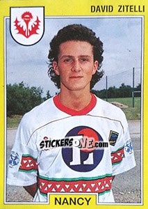 Figurina David Zitelli - FOOT 1991-1992 - Panini