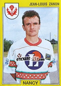 Sticker Jean-Louis Zanon - FOOT 1991-1992 n. 173 - Panini