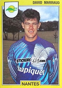 Figurina David Marraud - FOOT 1991-1992 - Panini