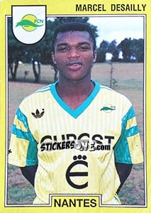 Sticker Marcel Desailly - FOOT 1991-1992 n. 178 - Panini