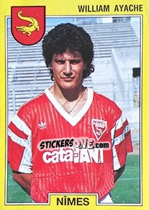 Sticker William Ayache - FOOT 1991-1992 n. 194 - Panini