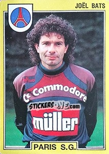 Cromo Joël Bats - FOOT 1991-1992 - Panini