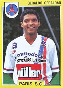 Figurina Geraldo Geraldao - FOOT 1991-1992 n. 207 - Panini