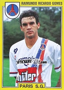 Cromo Raimundo Ricardo Gomes - FOOT 1991-1992 - Panini