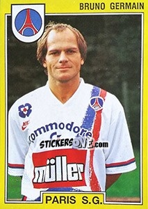 Sticker Bruno Germain - FOOT 1991-1992 n. 209 - Panini