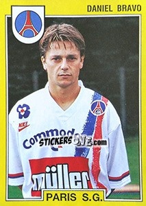 Figurina Daniel Bravo - FOOT 1991-1992 - Panini