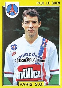 Cromo Paul Le Guen - FOOT 1991-1992 n. 211 - Panini