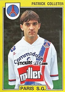 Cromo Patrick Colleter - FOOT 1991-1992 - Panini