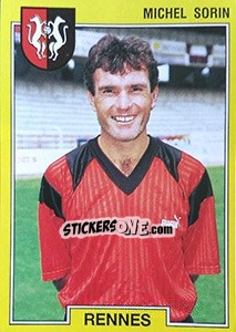 Sticker Michel Sorin - FOOT 1991-1992 n. 220 - Panini