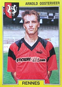 Cromo Arnold Oosterveer - FOOT 1991-1992 - Panini