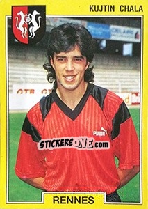 Sticker Kujtin Chala - FOOT 1991-1992 - Panini