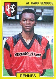Sticker Al Habo Senoussi - FOOT 1991-1992 n. 229 - Panini