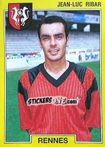 Sticker Jean-Luc Ribar - FOOT 1991-1992 - Panini