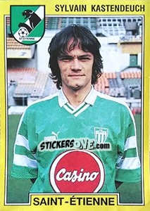 Figurina Sylvain Kastendeuch - FOOT 1991-1992 - Panini