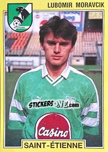 Sticker Lubomir Moravcik - FOOT 1991-1992 n. 240 - Panini