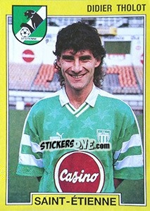 Sticker Didier Tholot - FOOT 1991-1992 n. 242 - Panini
