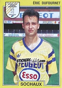 Sticker Eric Dufournet - FOOT 1991-1992 - Panini