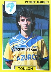 Cromo Patrice Marquet - FOOT 1991-1992 n. 267 - Panini