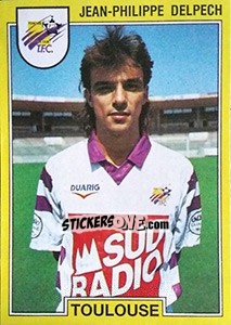 Cromo Jean-Philippe Delpech - FOOT 1991-1992 n. 280 - Panini