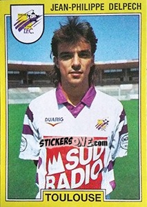 Sticker Jean-Philippe Delpech - FOOT 1991-1992 - Panini