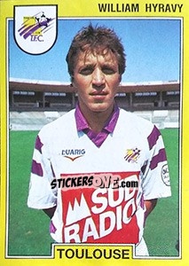 Sticker William Hyravy - FOOT 1991-1992 n. 282 - Panini