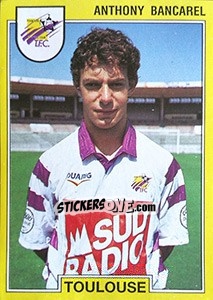 Sticker Anthony Bancarel - FOOT 1991-1992 n. 284 - Panini