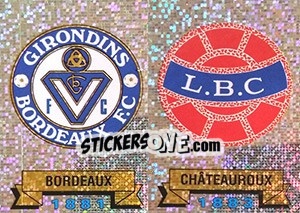 Sticker Ecusson Bordeaux - Chateauroux