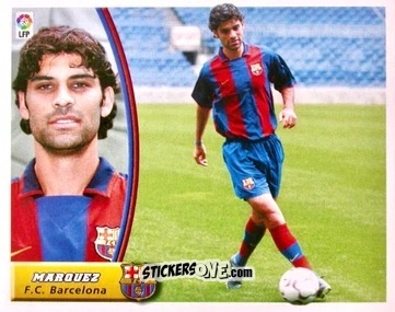 Sticker Marquez - Liga Spagnola 2003-2004 n. 93 - Colecciones ESTE