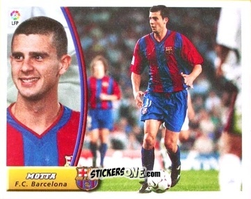 Sticker Motta - Liga Spagnola 2003-2004 n. 98 - Colecciones ESTE