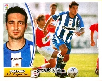 Sticker Scaloni - Liga Spagnola 2003-2004 n. 166 - Colecciones ESTE