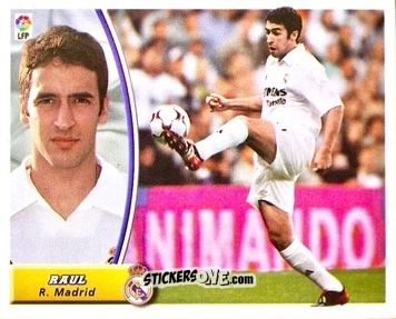 Figurina Raul González - Liga Spagnola 2003-2004 n. 229 - Colecciones ESTE