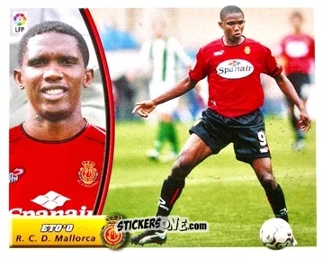 Figurina Eto'o - Liga Spagnola 2003-2004 n. 280 - Colecciones ESTE
