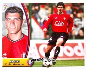 Sticker Aloisi - Liga Spagnola 2003-2004 n. 337 - Colecciones ESTE